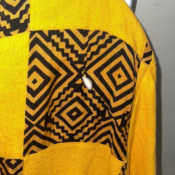Tbeautoful tribal beaded/Shell Button Cardigan Shirt - Picture 7 of 16